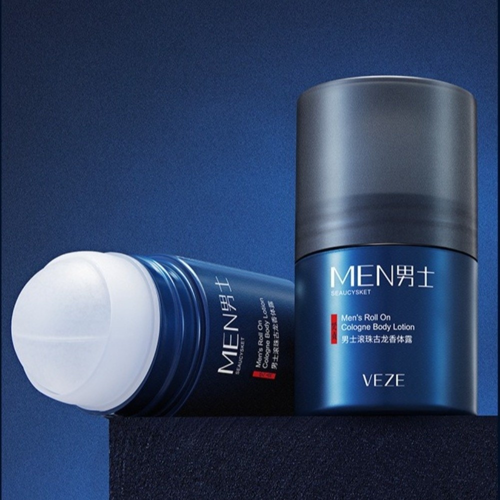 Cologne Solid Balm - Przenośny 50ml męski solidny balsam perfumowany