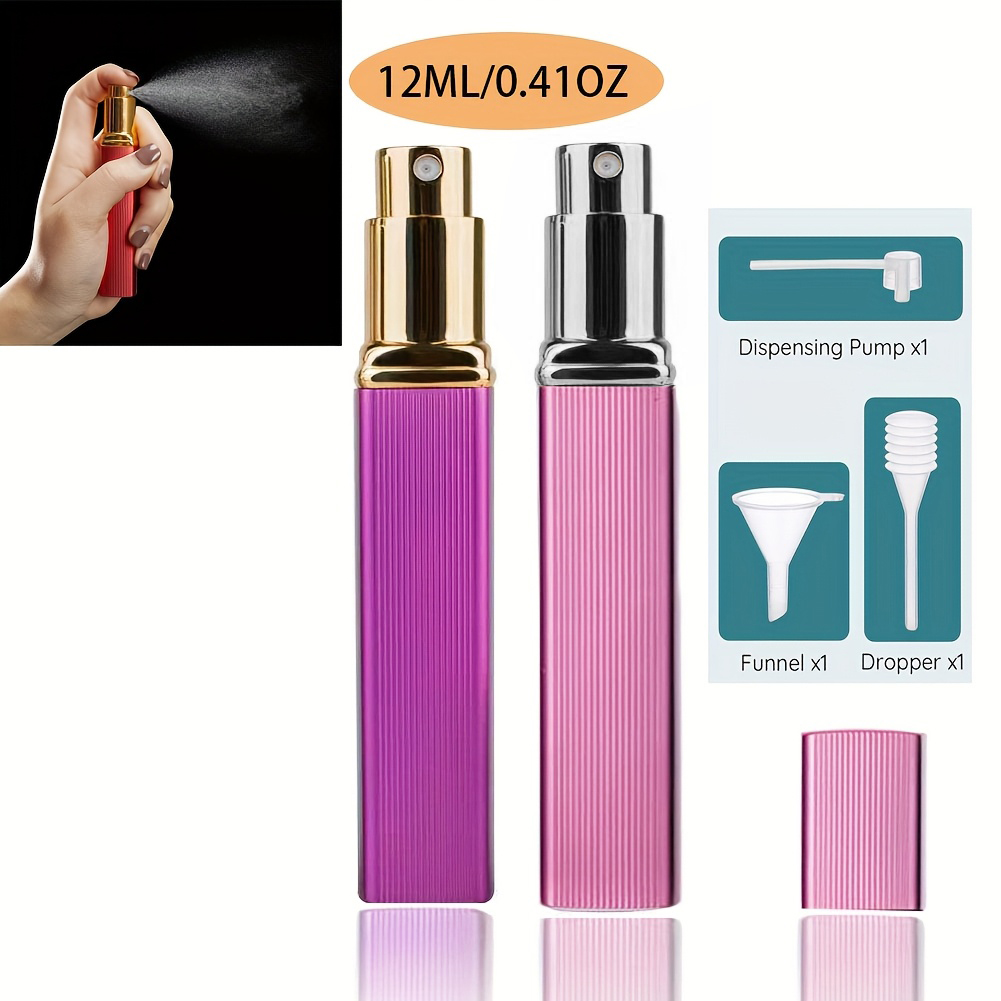 Perfume Fragrance Book - Zestaw 2-częściowy, 12ml butelka z rozpylaczem