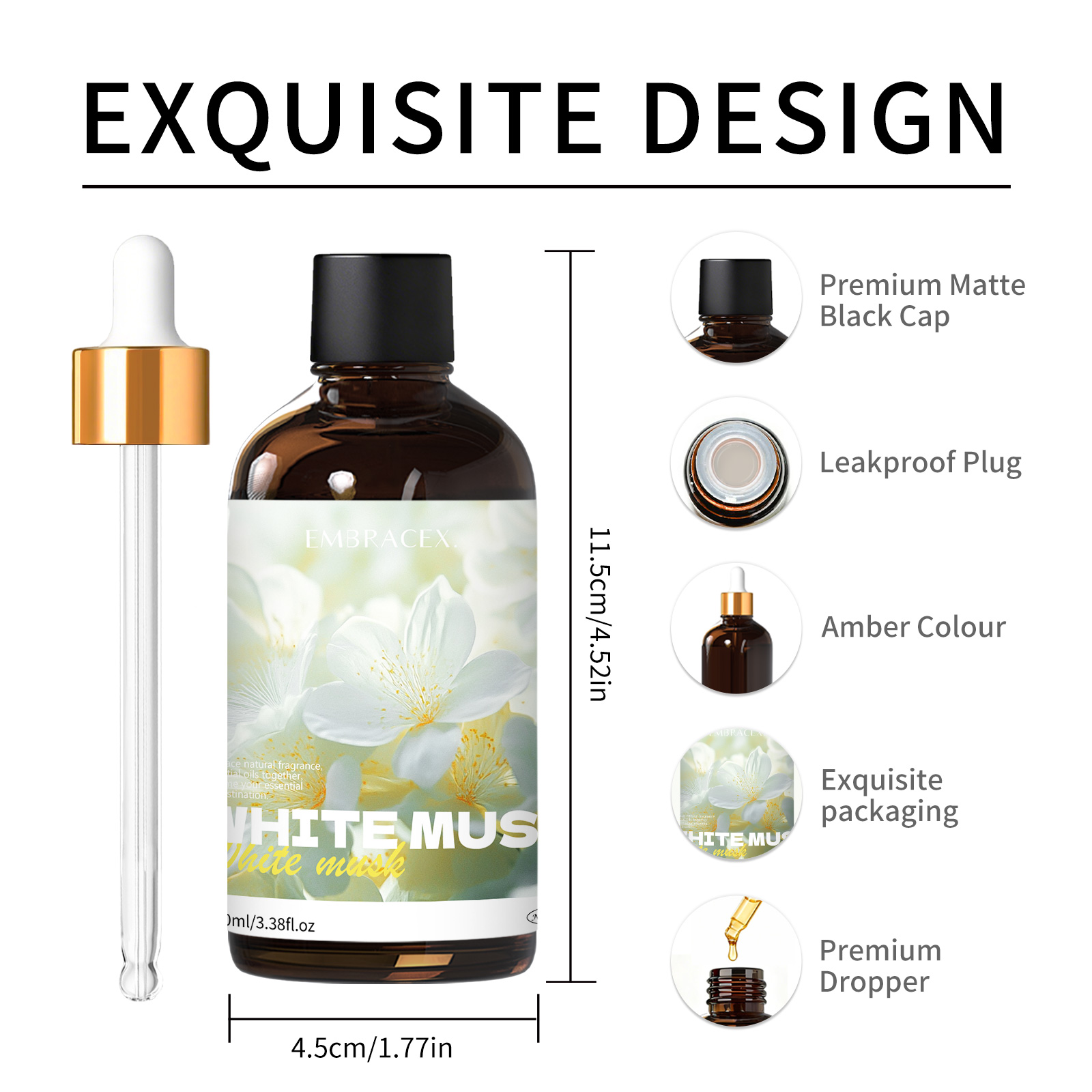 100ml Olejków Zapachowych Biał – Musk White Oil recenzja i cena