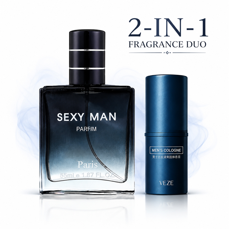 Męski zestaw perfum 2w1: spray – Perfume Fragrance Man recenzja i cena
