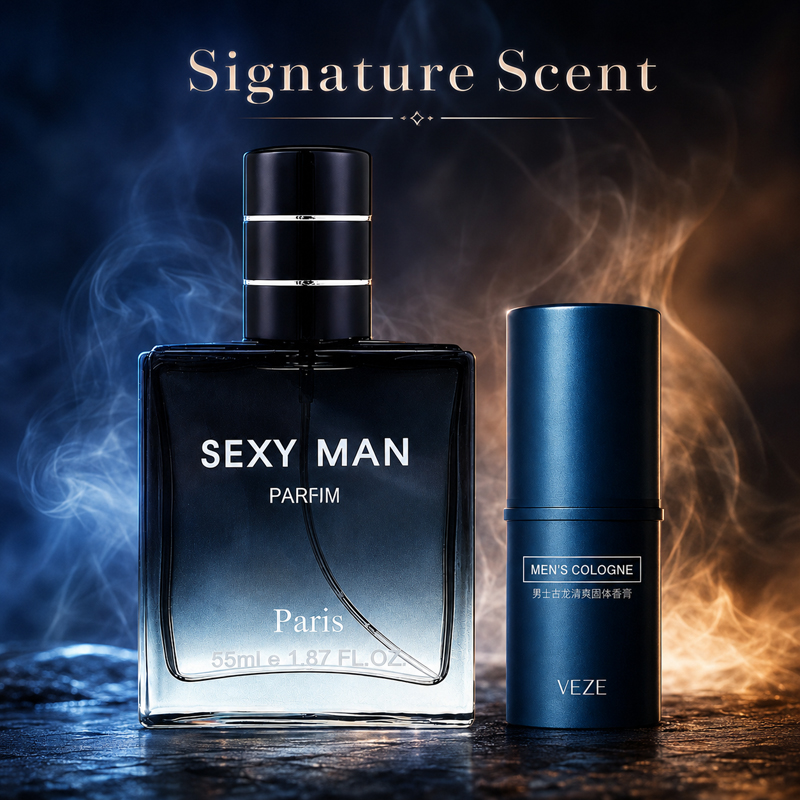 Męski zestaw perfum 2w1: spray – Perfume Fragrance Man recenzja i cena