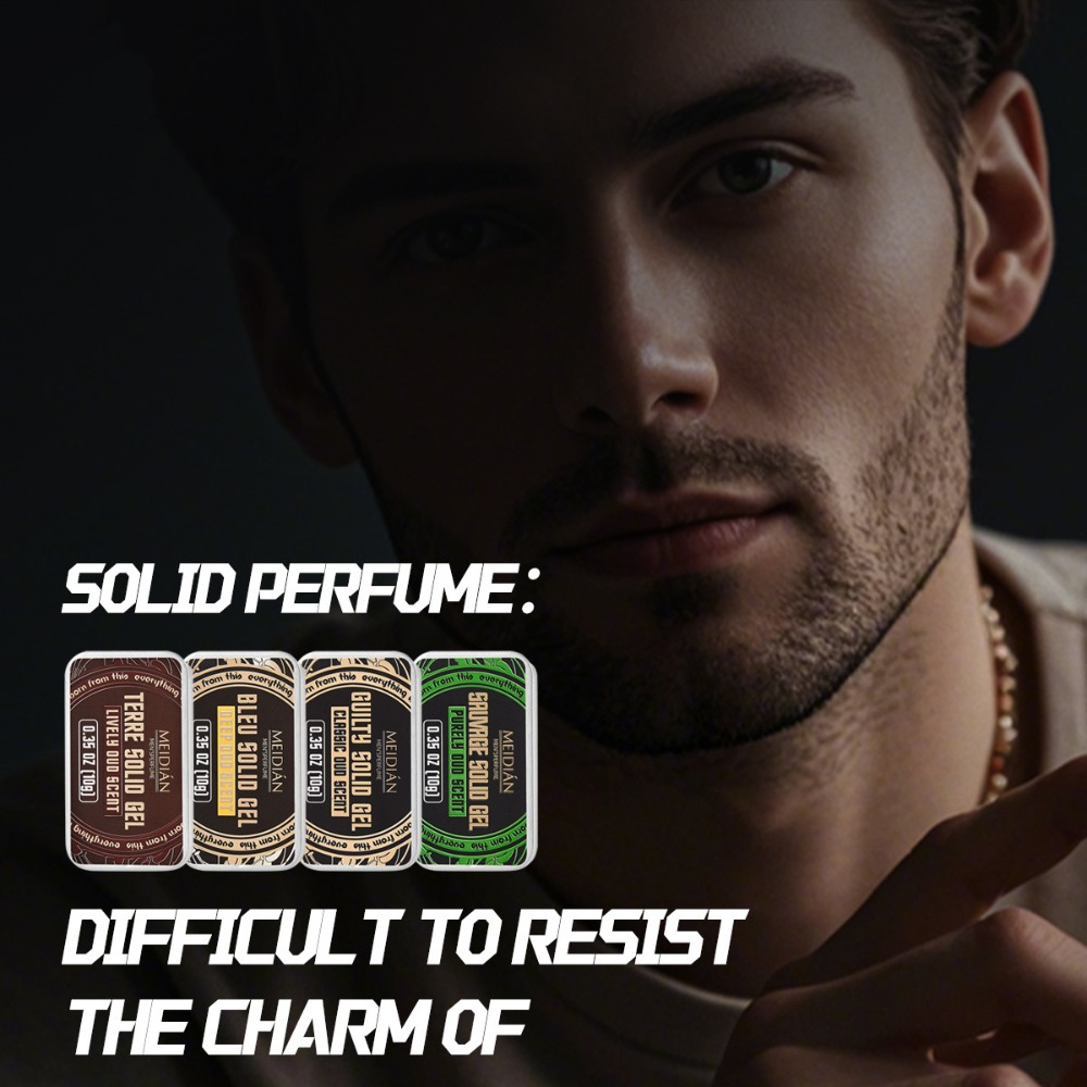 4 szt./zestaw Męski balsam w k – Cologne Solid Balm recenzja i cena