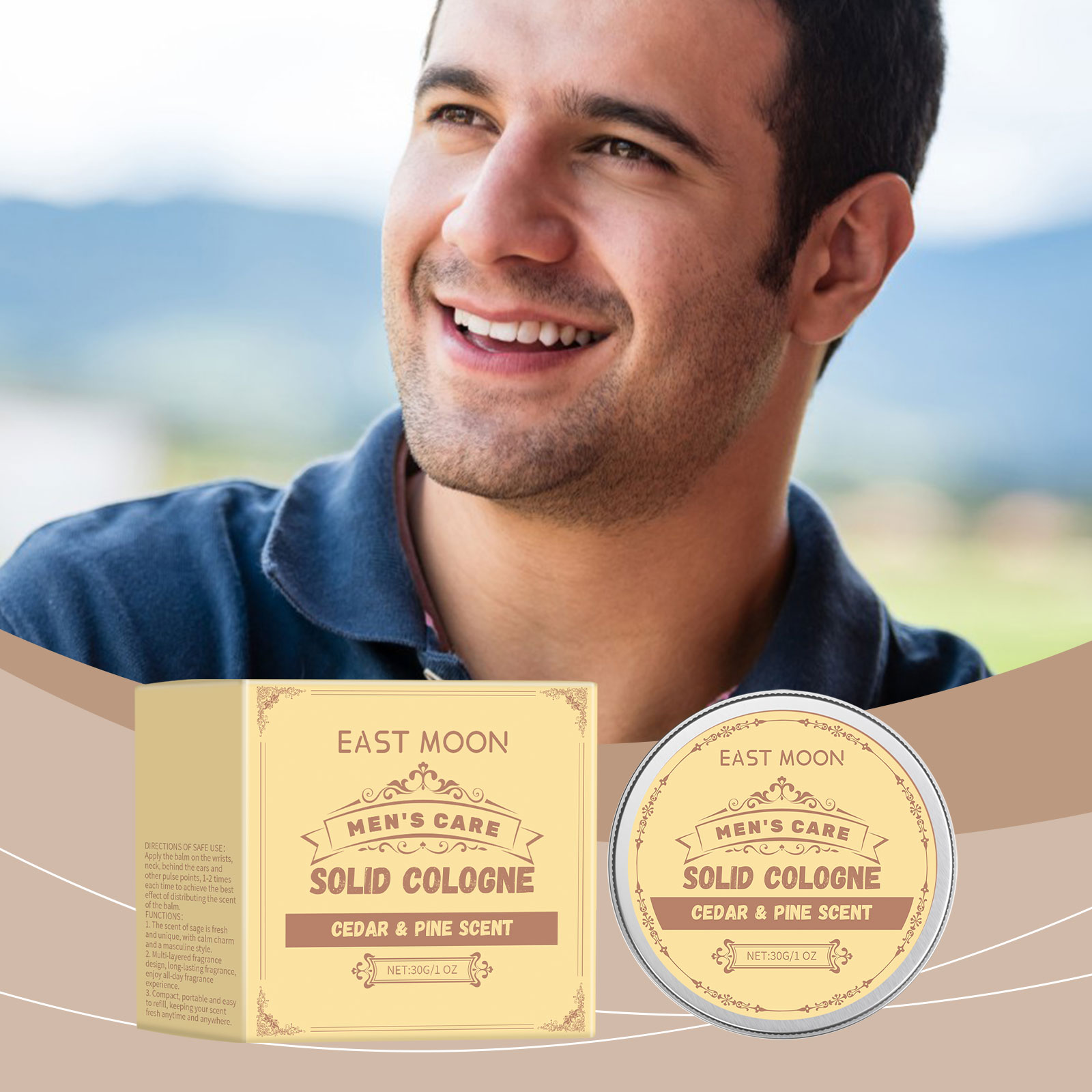 East Moon 30g Balsam Perfumowa – Cologne Solid Balm recenzja i cena
