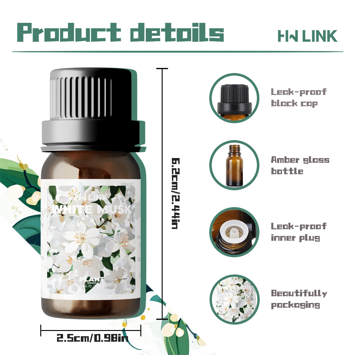 10 ml białych olejków zapachow – Musk White Oil recenzja i cena