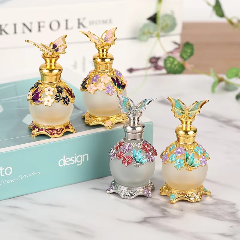 Butelka na perfumy z metalowym – Perfume Fragrance Attar recenzja i cena